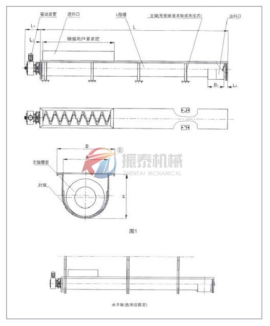 無軸螺旋輸送機(jī)